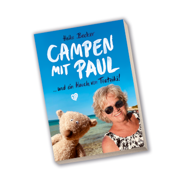 Die Titelseite von "Campen mit Paul ... und ein Hauch von Tzatziki!"